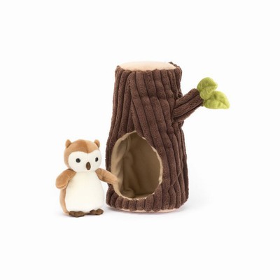 Jellycat Forest Fauna Búho | KUFA-83407